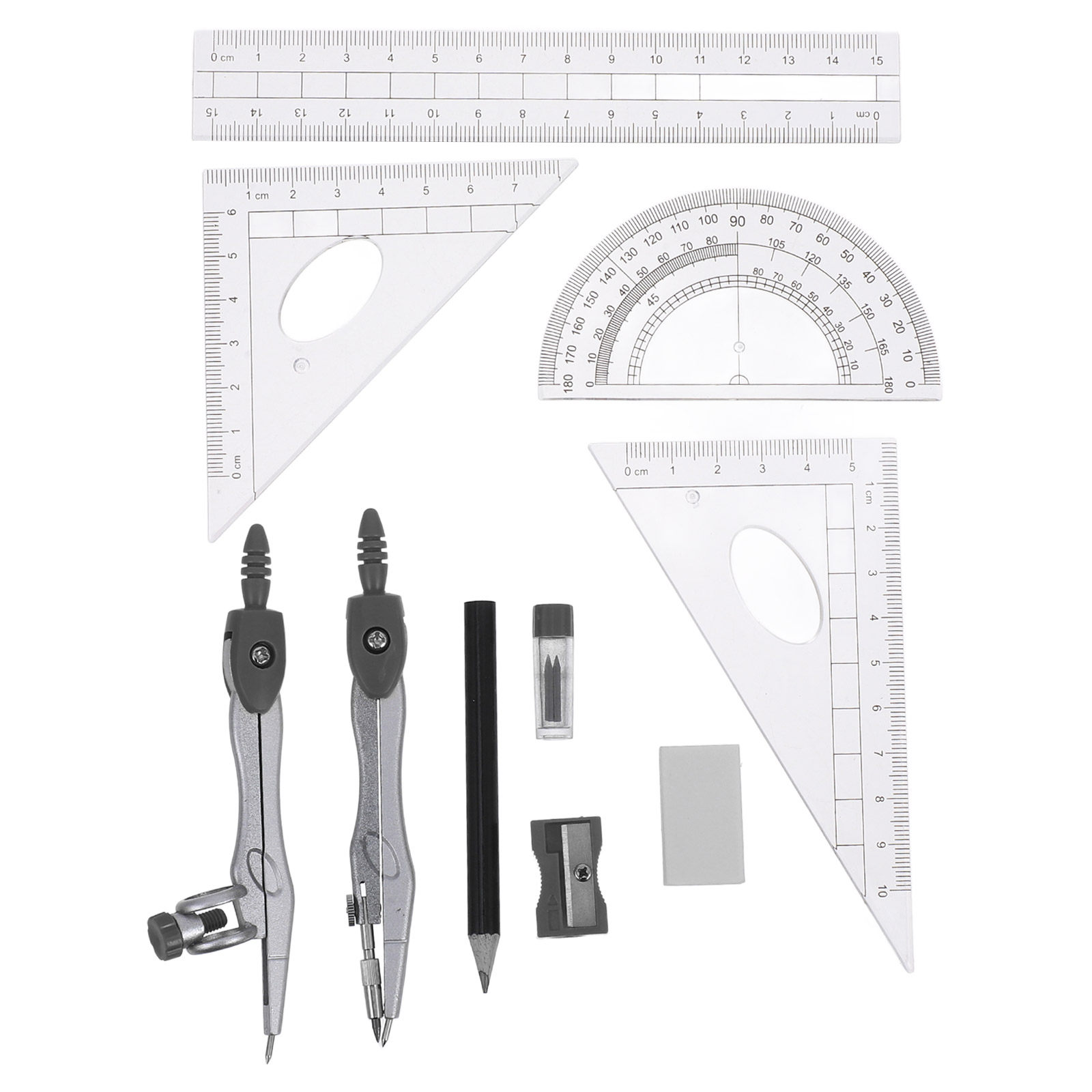 1 set meetkundige tekenstel me - Math Geometry Set With Compass recensie en prijs