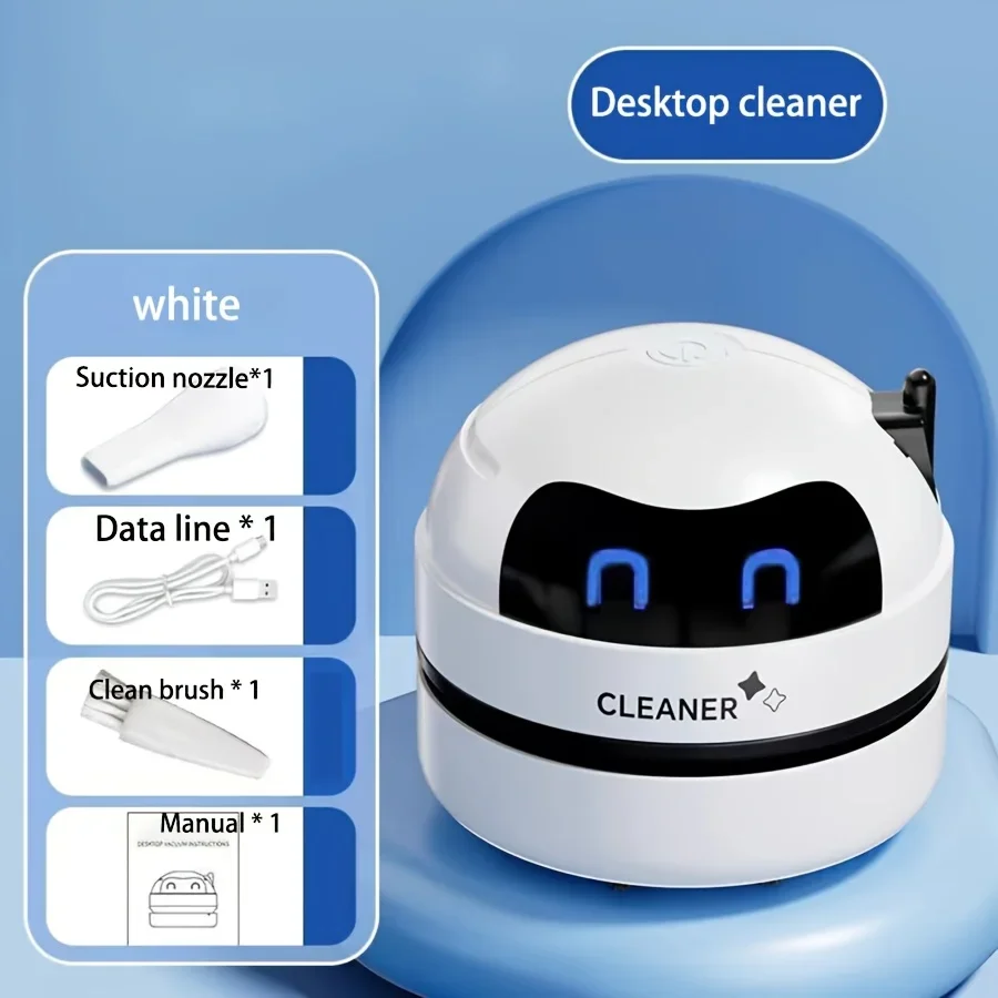 Draagbare mini-stofzuiger voor - Mini Desktop Vacuum Cleaner For Eraser Dust recensie en prijs