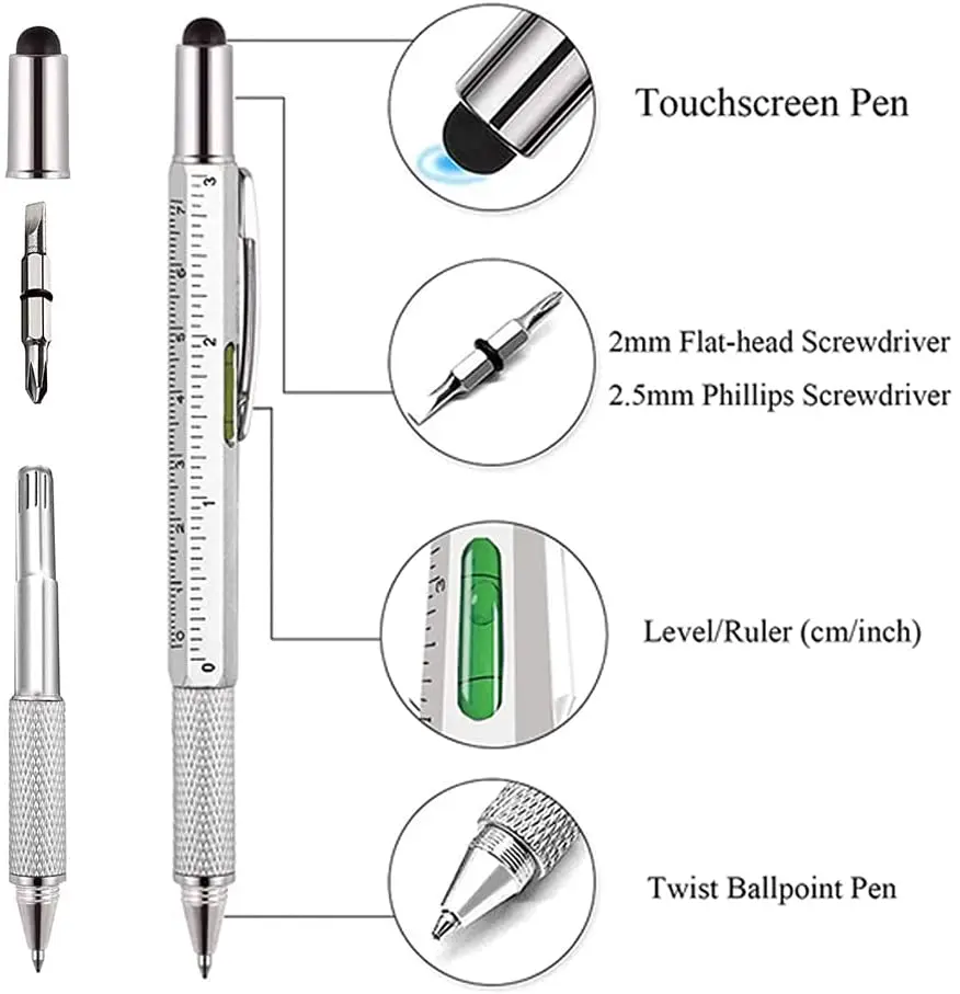 7-in-1 multifunctionele pen me - Writing Tools recensie en prijs